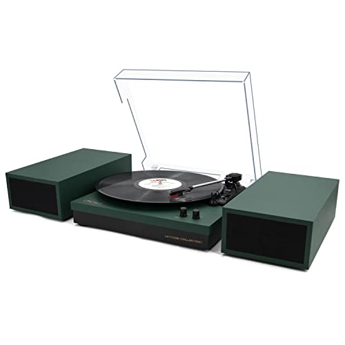 ●LP Pros Vol.1 LP&No.1 Vinyl Record Player BT Vintage 3-Speed Turntables